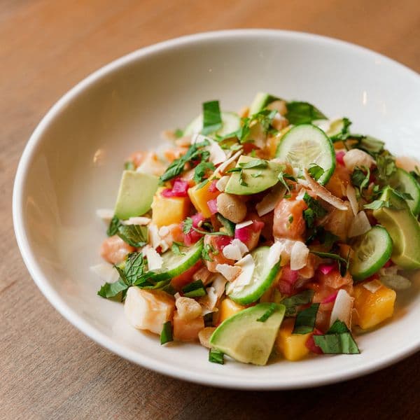 SALMON POKE BOWL