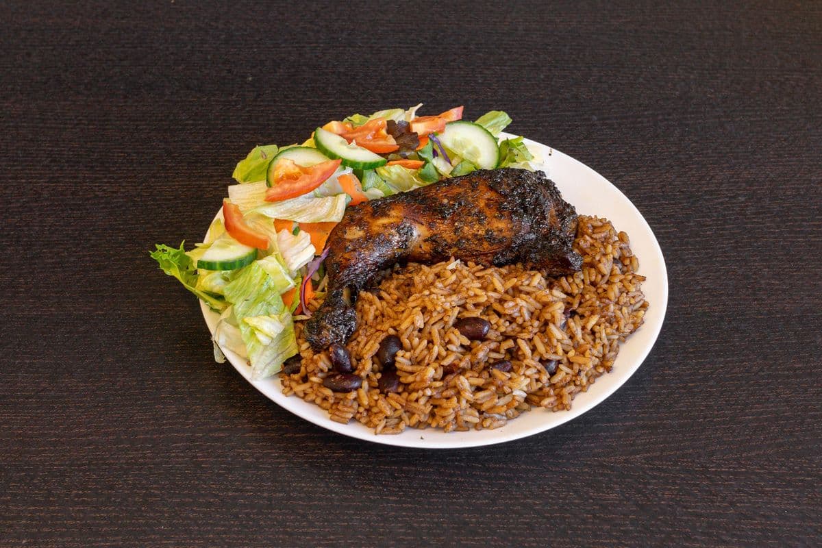 Quarter Jerk chicken