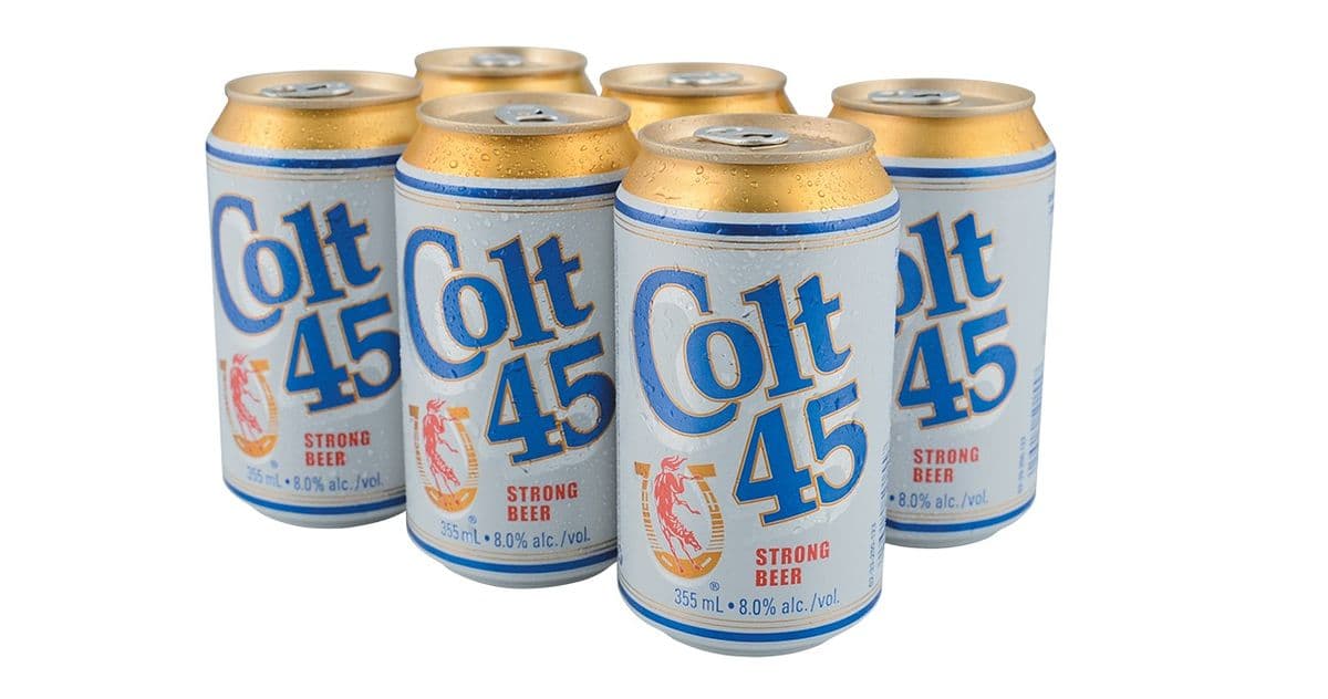 Colt 45 Malt, 6 Can (6 x 355 ml Can)