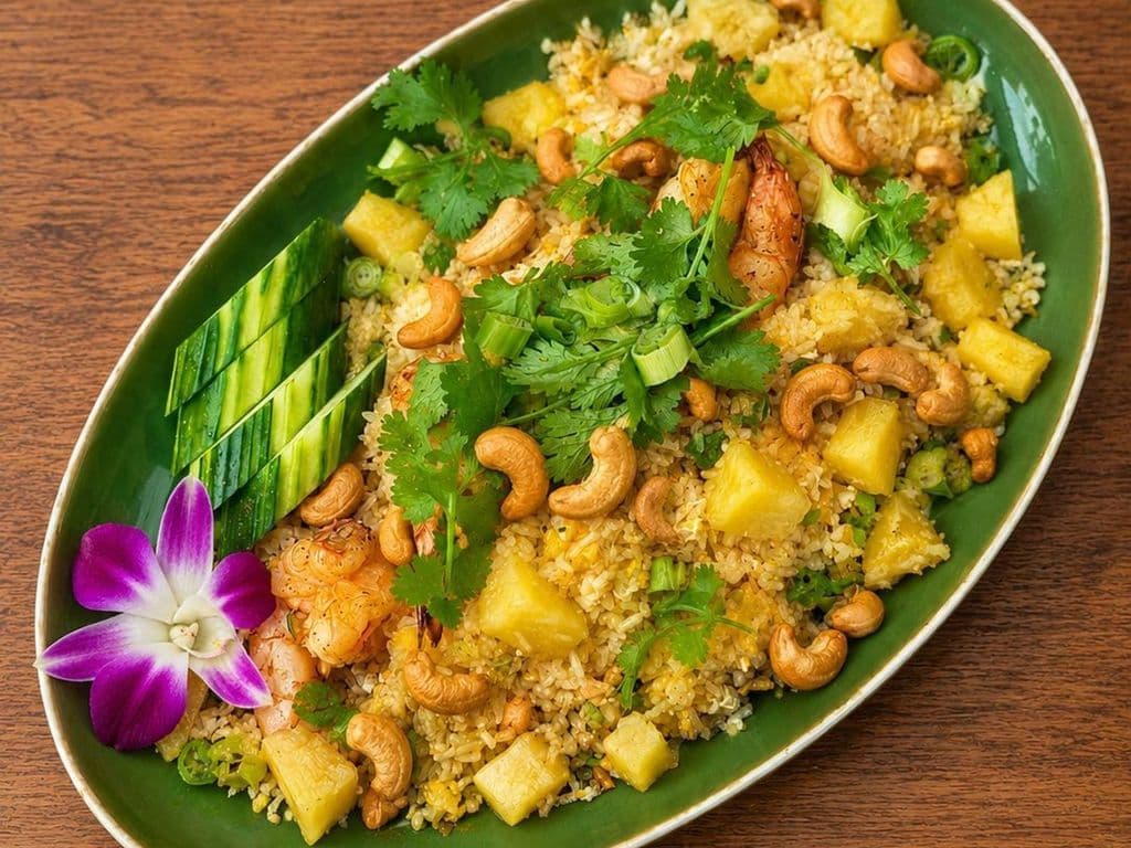 PINEAPPLE FRIED RICE / RIZ FRIT À L’ANANAS