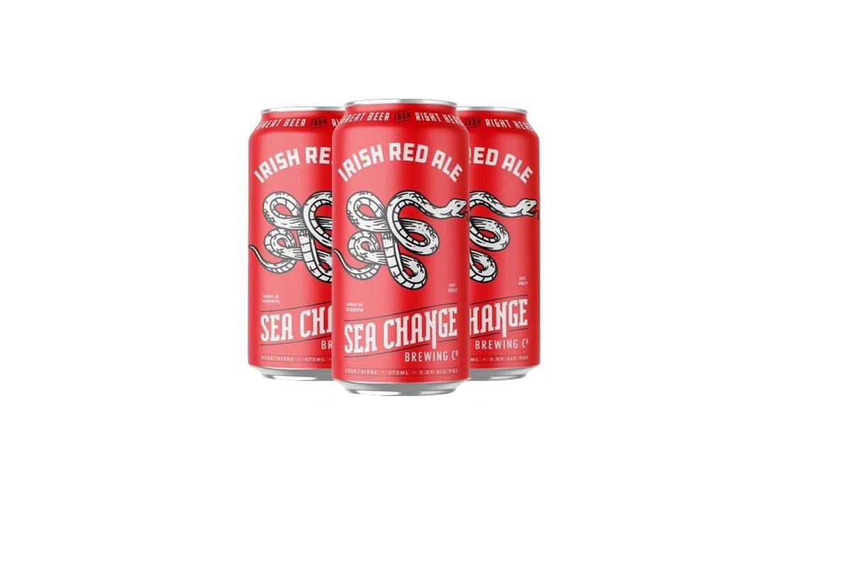 110987 - SEA CHANGE IRISH RED ALE (4 x 473ML CANS)