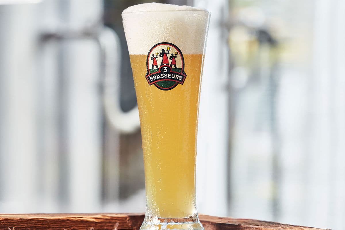 3 Brasseurs Blanche / 3 Brasseurs White (1 x 473 ml)