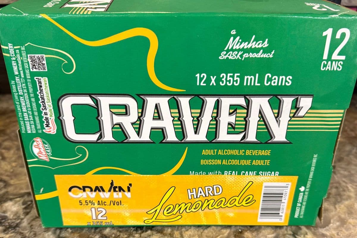 Craven Lemonade 12pk (12 x 355 ml)