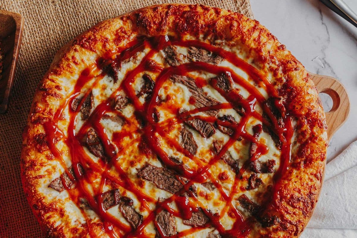 9" Small Steak Pizza