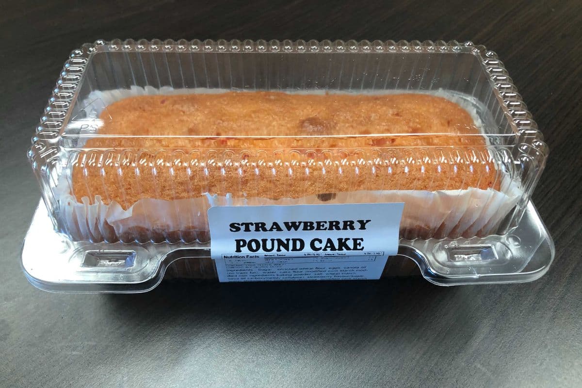Strawberry Pound Cake