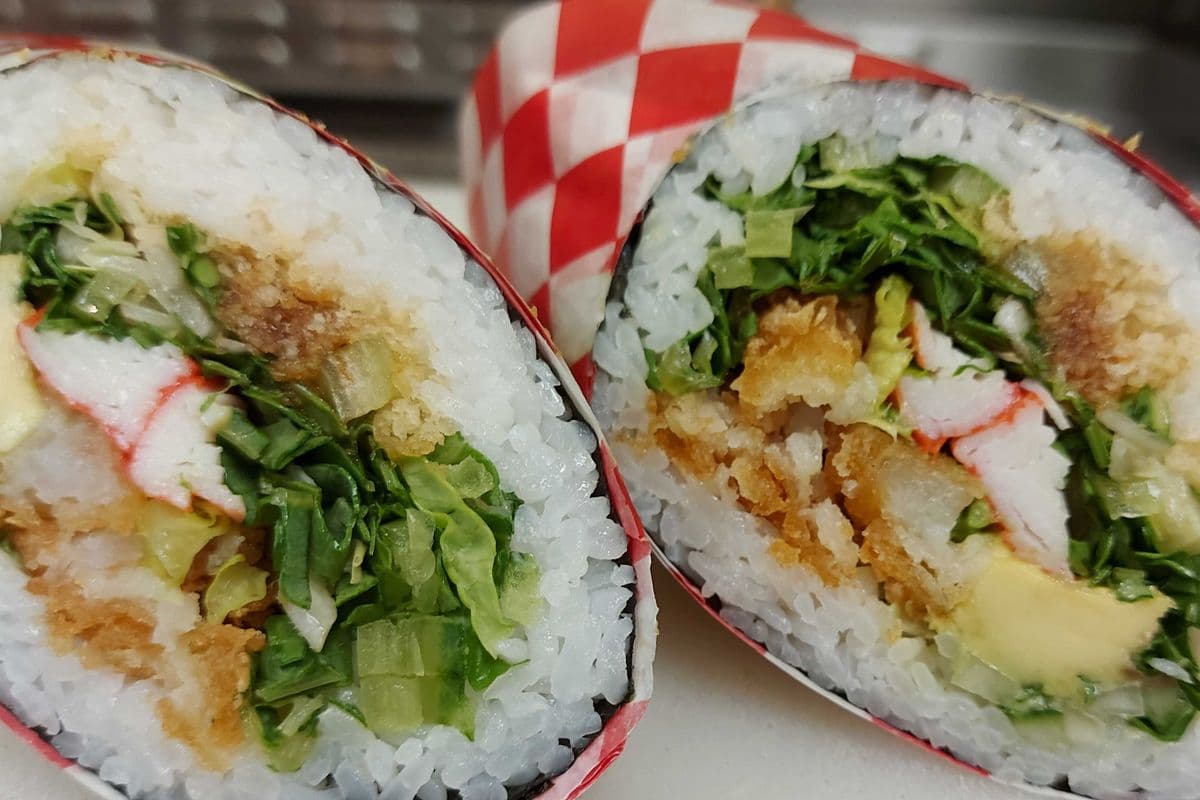 Shrimp Tempura Burrito