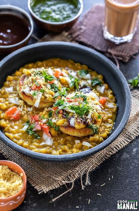 Ragda Patties Chaat