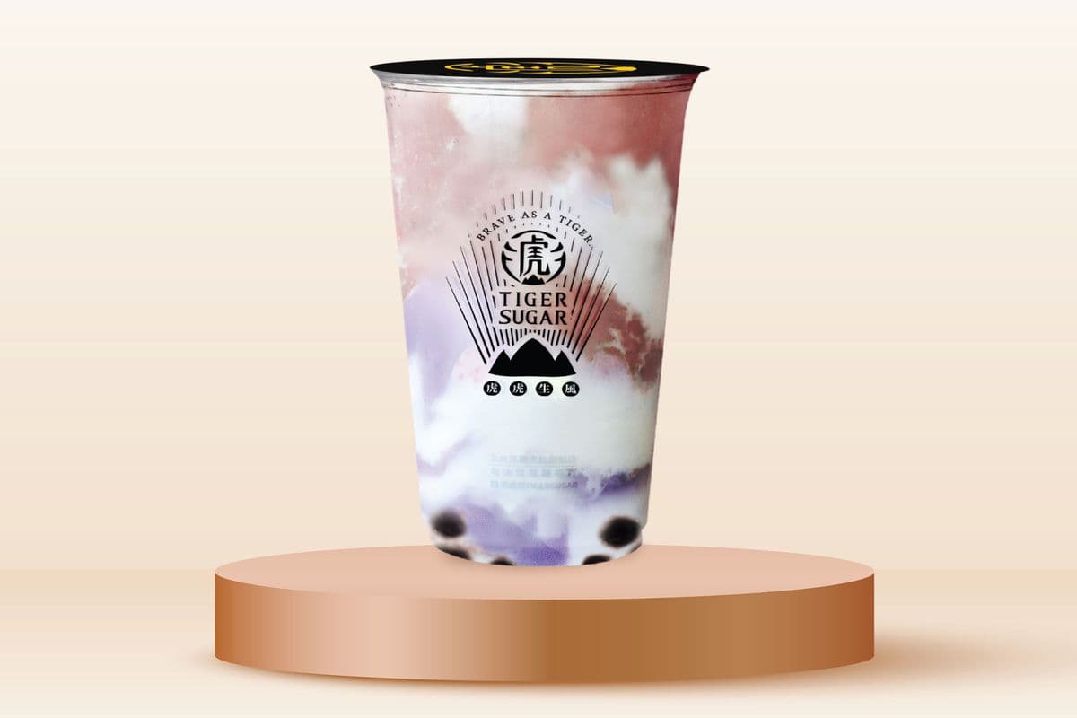 21. Black Sugar Taro Milk