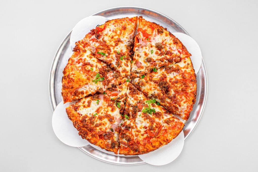 14" All Meat Pizza