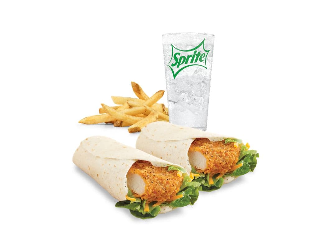 Classic Chicken Wrap Duo Combo - Small