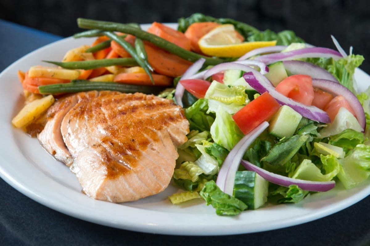 Grilled Atlantic Salmon