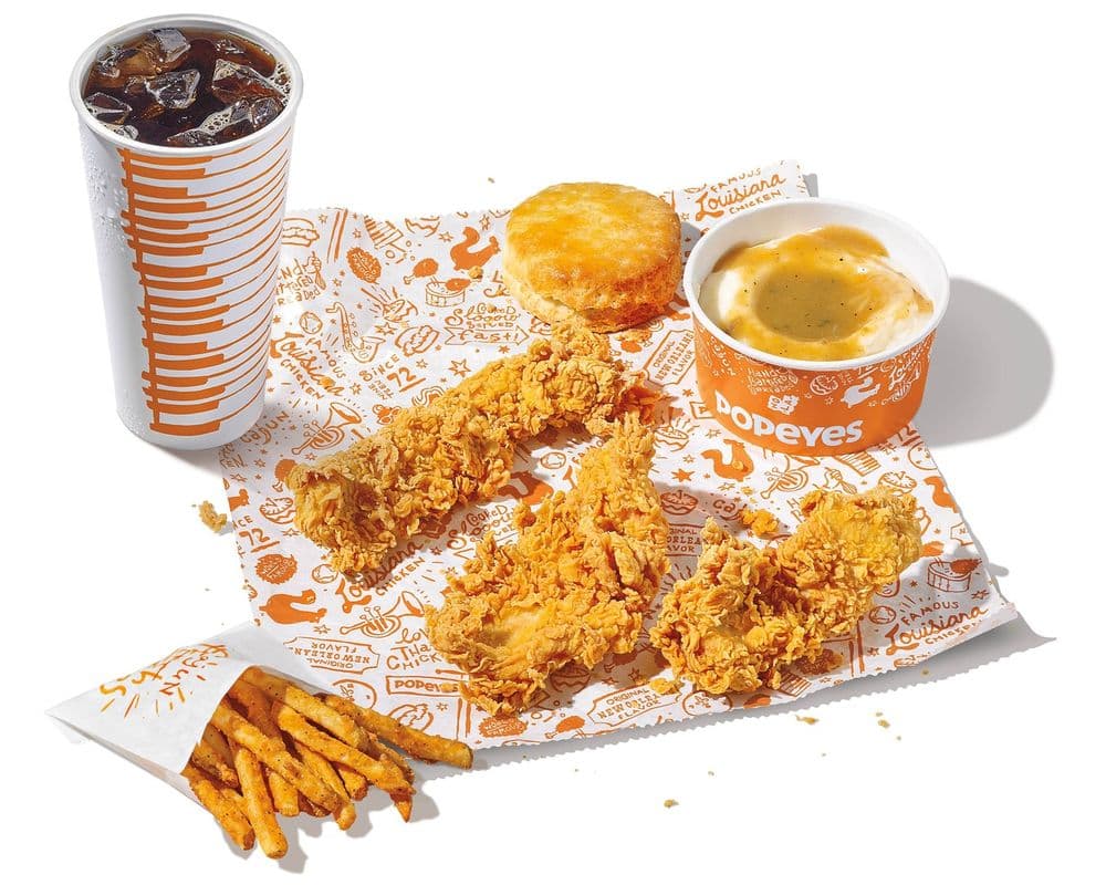 3Pc Tenders Large Combo