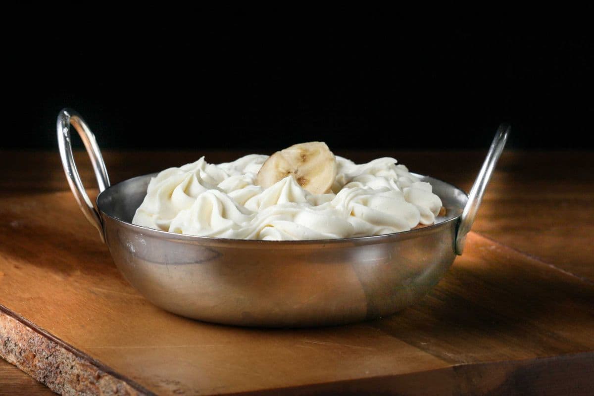 White Chocolate Banana Cream Pie