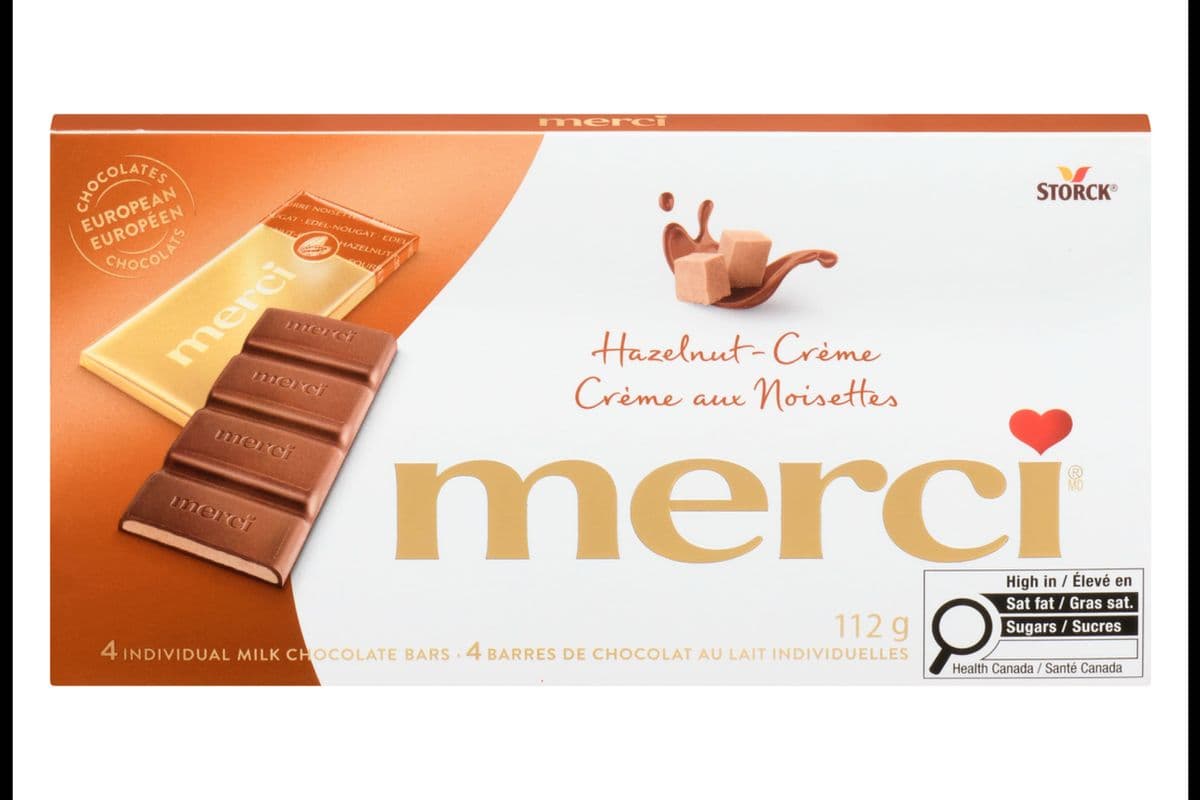 Merci - Crème aux Noisettes / Hazelnut-Crème (112 g)