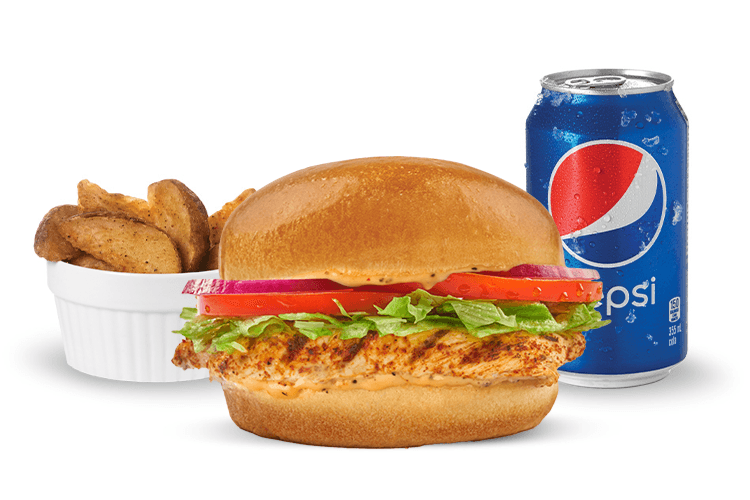 Grilled Chicken Sandwich Combo