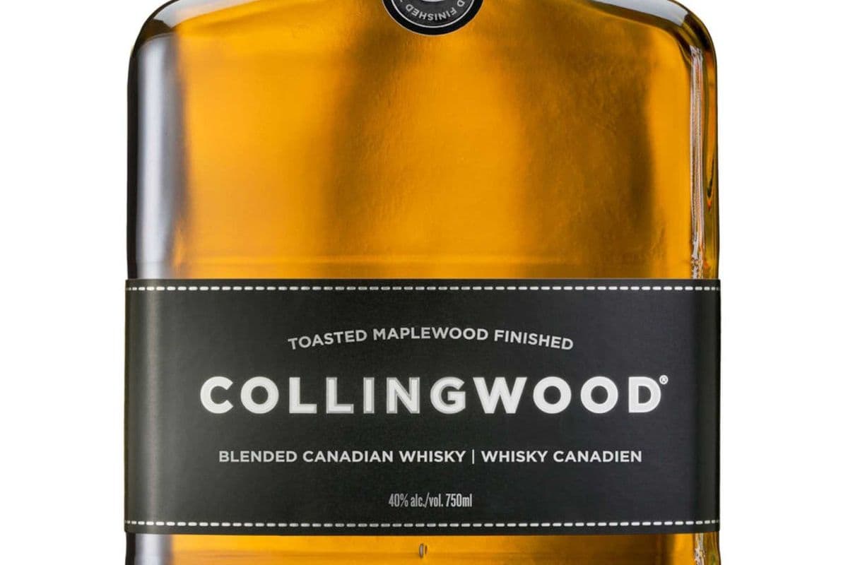 Collingwood Black Label Blended Canadian Whisky - 750ml (1 x 750ml)