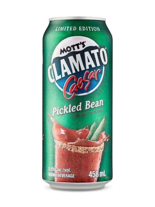 Mott's Clamato Caesar Pickled Bean (458 ml)