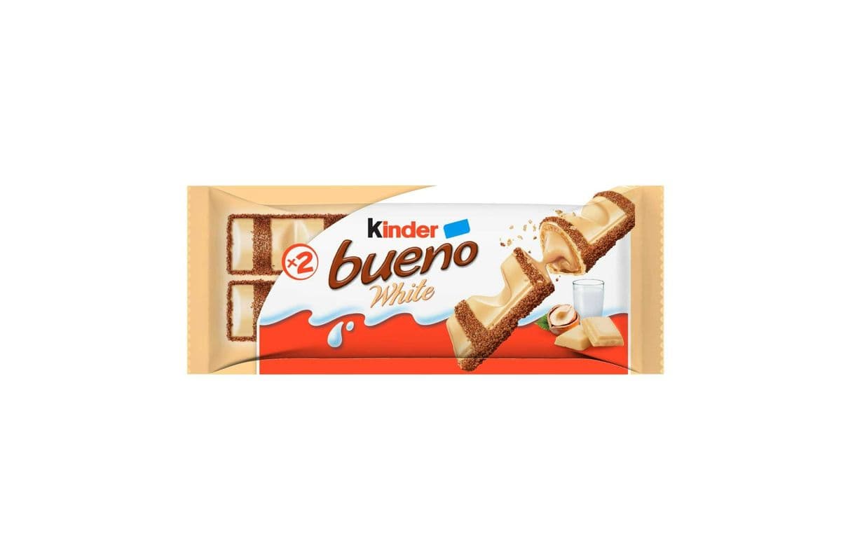 Bueno white 2 pack. (Kinder) (39 g)