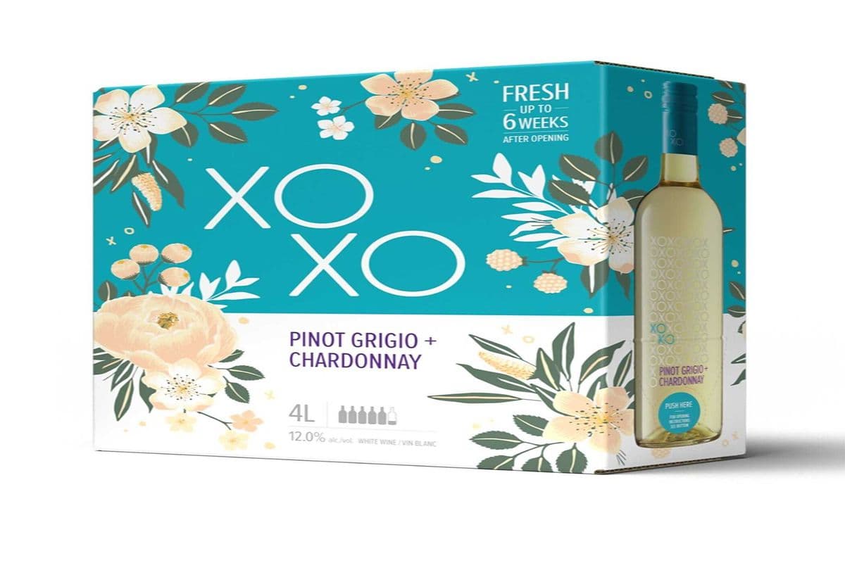 XOXO PINOT GRIGIO CHARDONNAY 4L (1 x 4L)