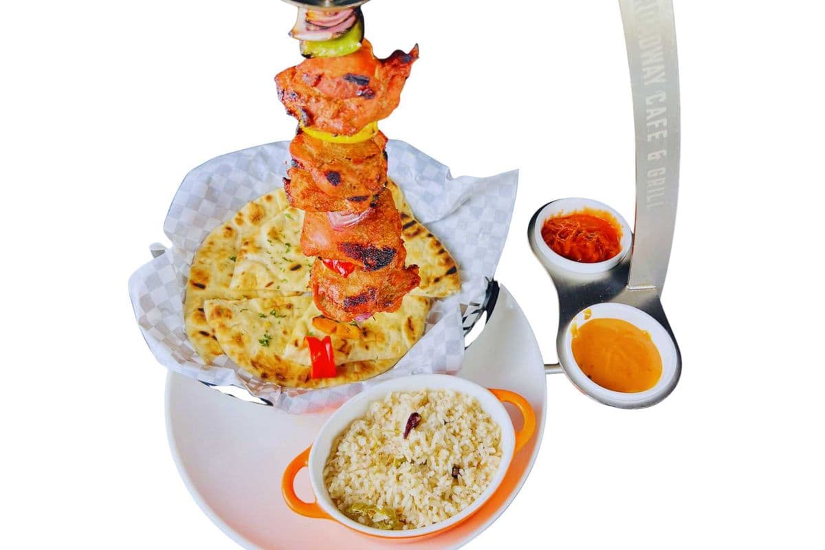 Tandoori Chicken Tikka Espetada