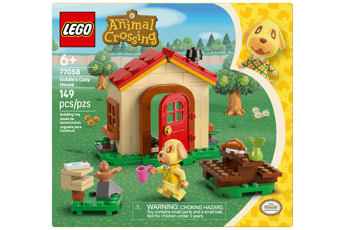 LEGO Animal Crossing Goldie’s Cozy House (77058)