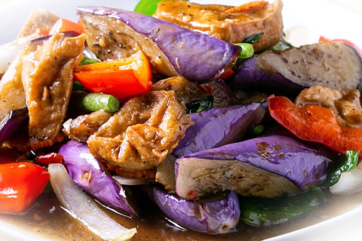 Eggplant Veggie Tofu