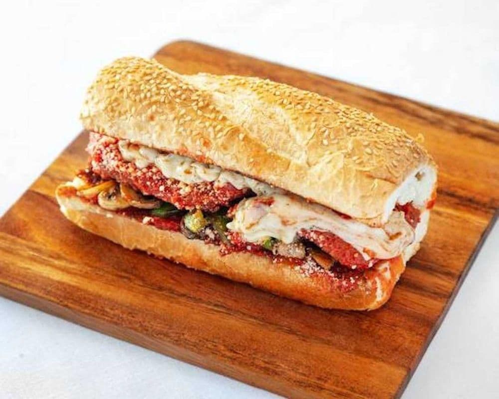 Veal Parmigiana Sandwich