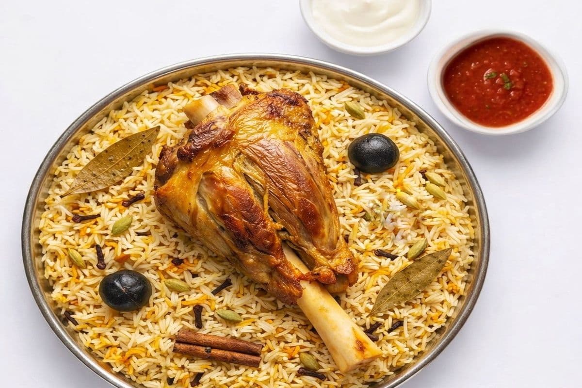 Lamb Shank Mandi