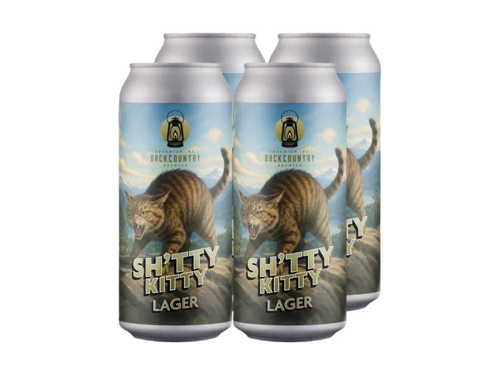 Backcountry Brewing - Sh'tty Kitty Lager 4pk