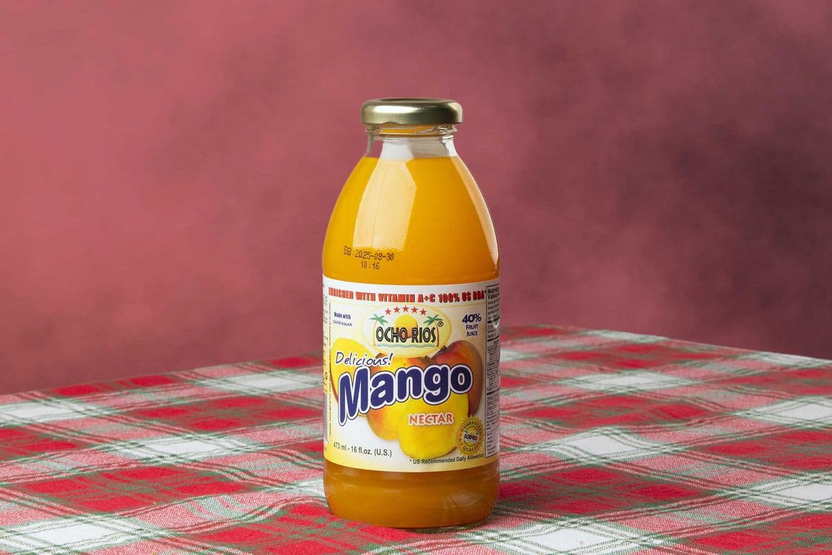 Mango Juice Glass bottle