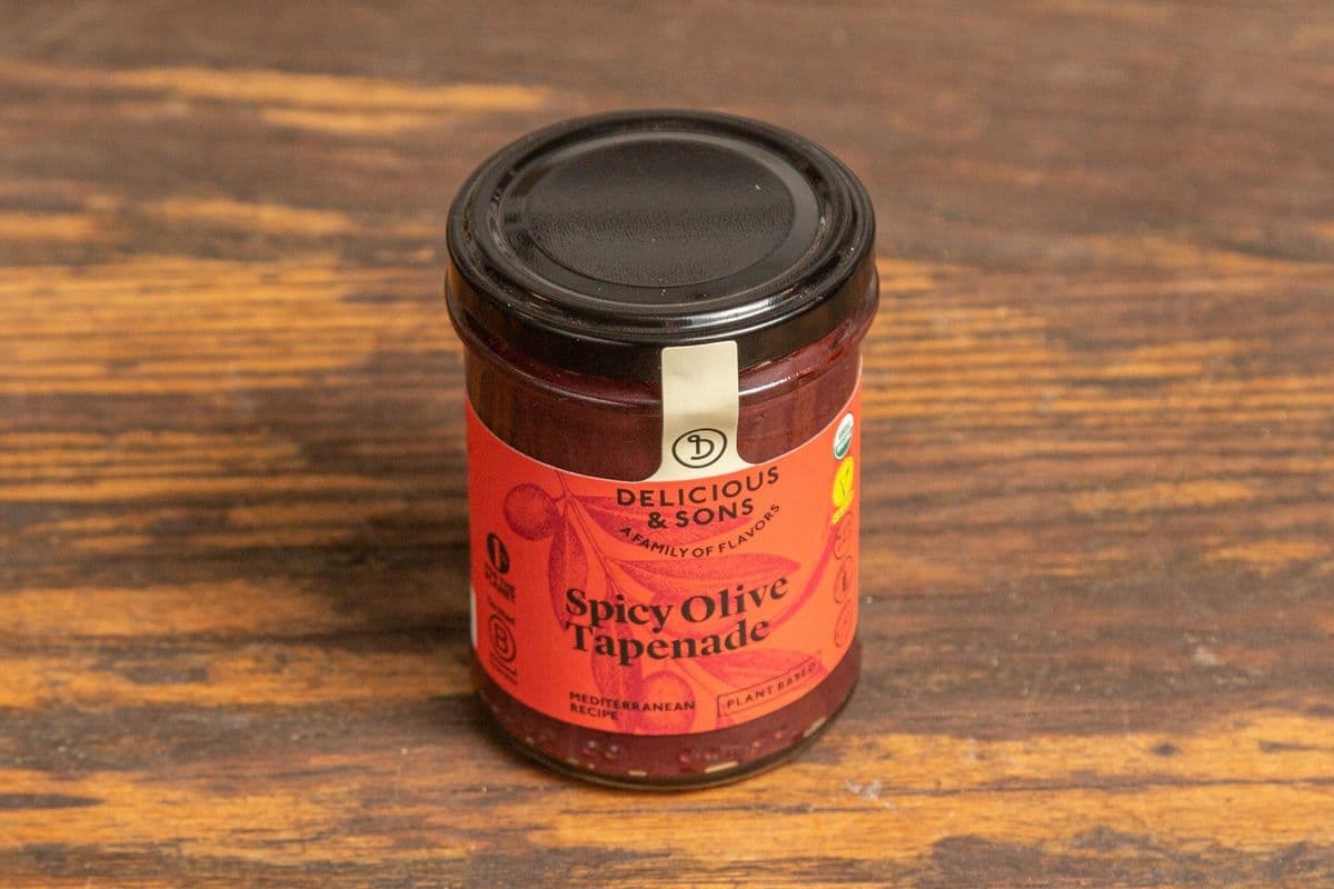 D&S Spicy Organic Olive Tapenade 180g