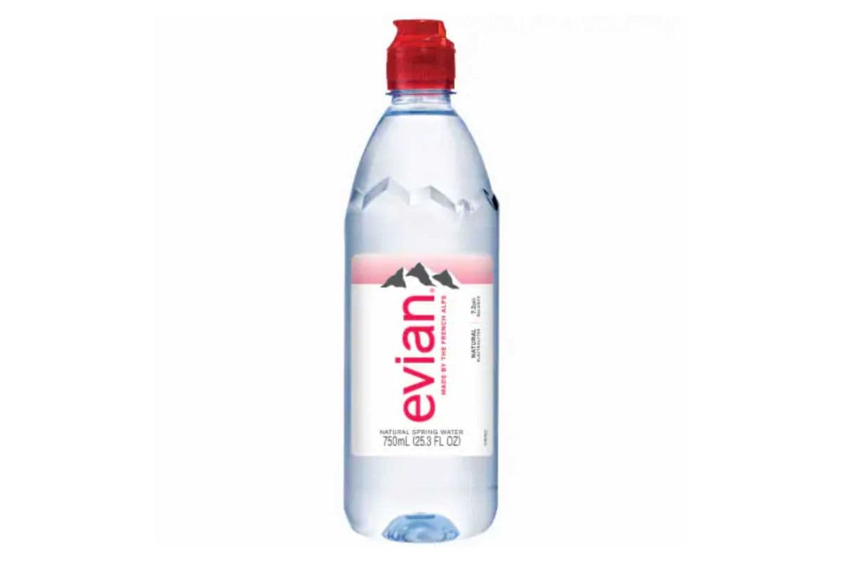 Evian Natural Spring Water (750 ml)