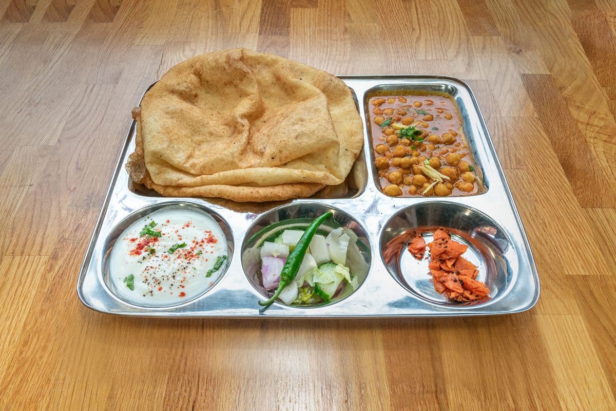 Channa Bhatura or Puri