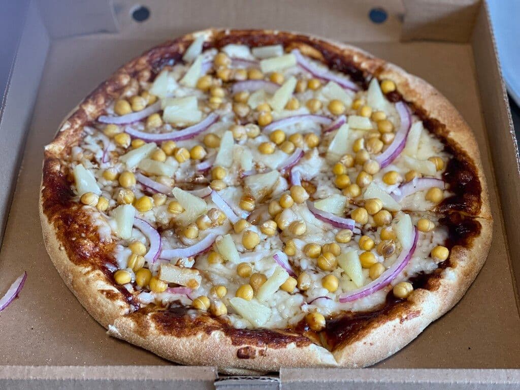 Vegan BBQ Pizza