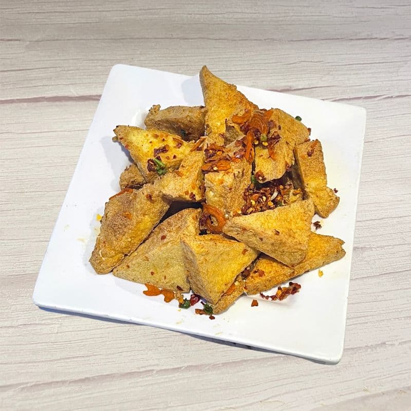 Deep Fried Tofu with Peppery Salt / 椒鹽豆腐 (例)