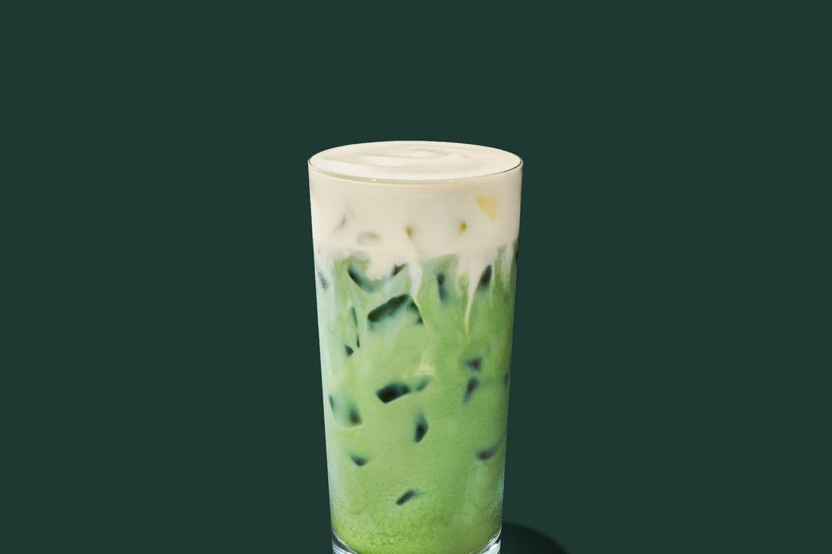 Iced Mango Cream Matcha