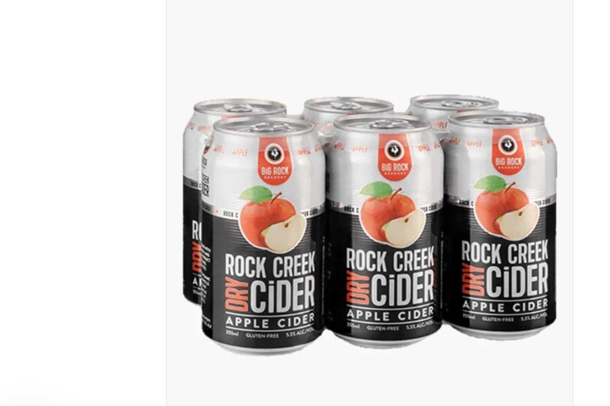 Big Rock - Rock Creek Dry Apple 6 PACK (6 x 355ml)