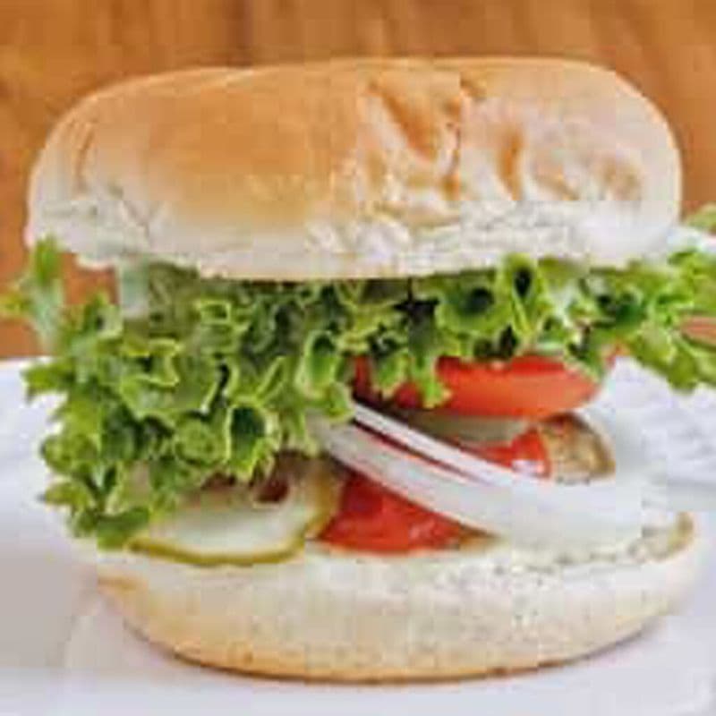 Your Spot Barbeque Burger with Side of Caesar Salad/ French Fries/ Onion Rings/ Bean Salad/ Pasta Salad