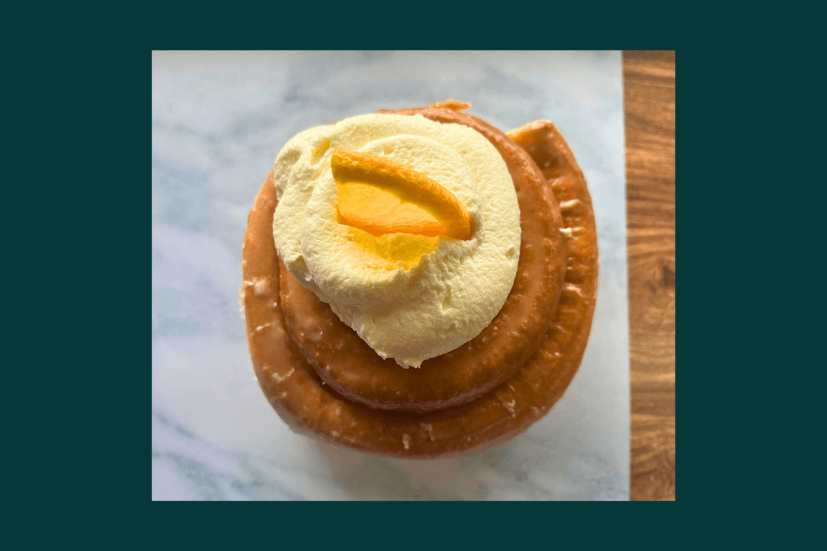 Orange Creamsicle Bun