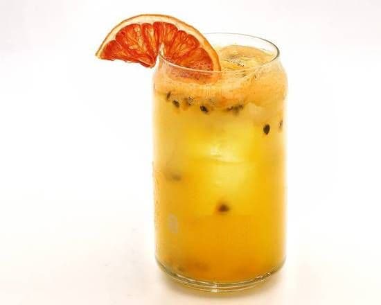 Iced Passion Fruit Soda