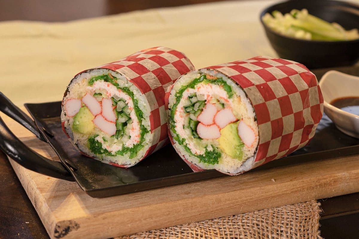 Crab Sushi Burrito