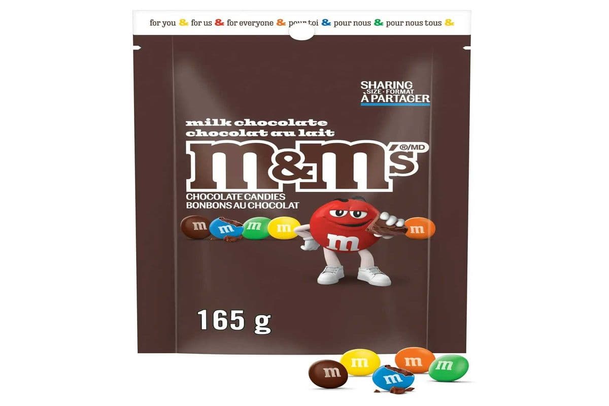 M&M milk chocolate 165g