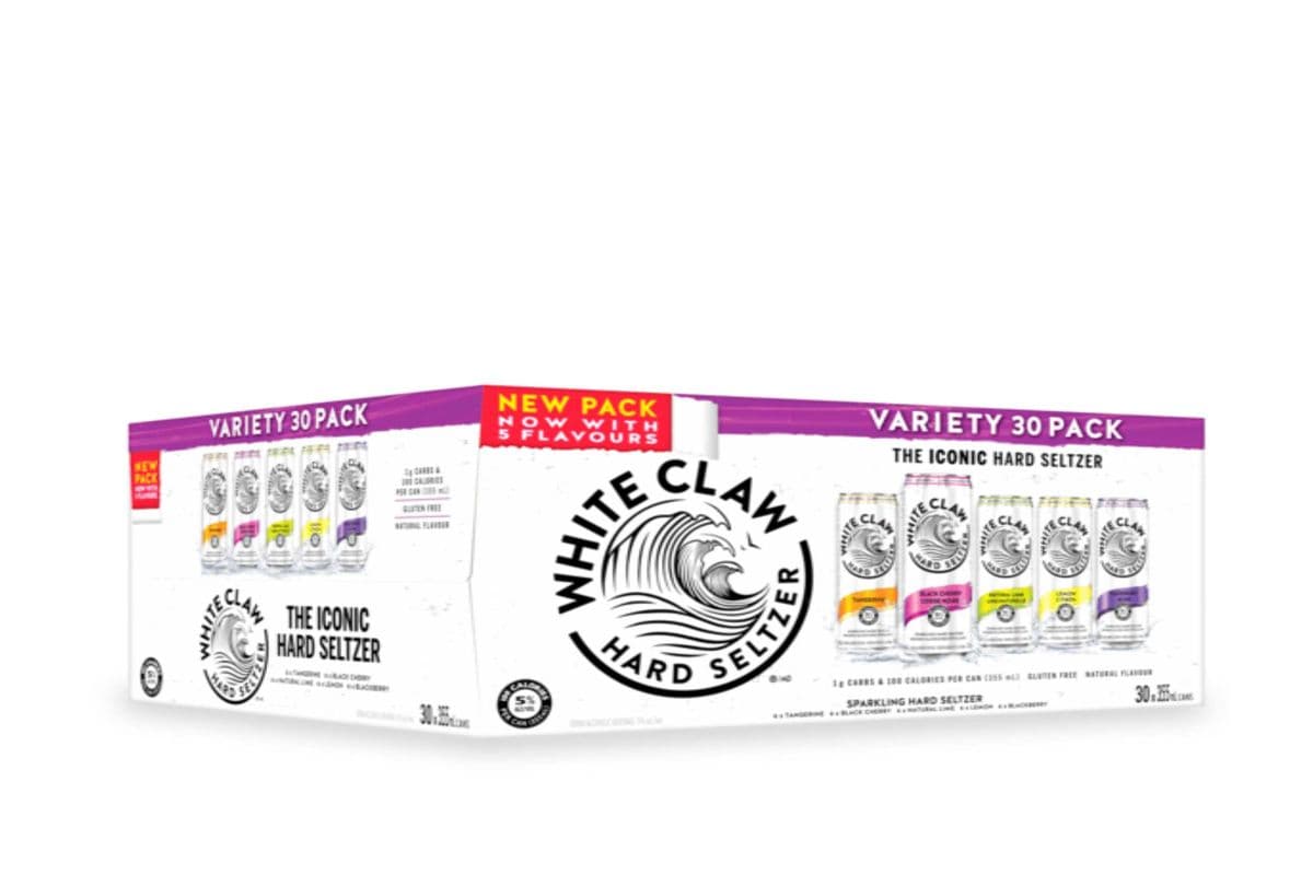 WHITE CLAW VARIETY PK 30*355ML (30 x 30*355ML )