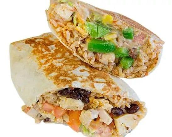 Spicy Chicken Burrito