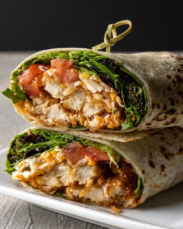 Crispy Buffalo Chicken Wrap