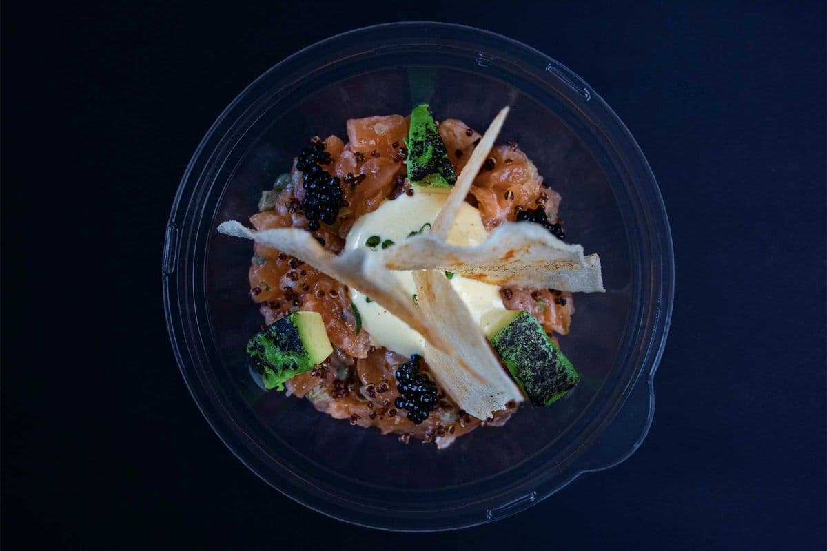 Tartare de saumon