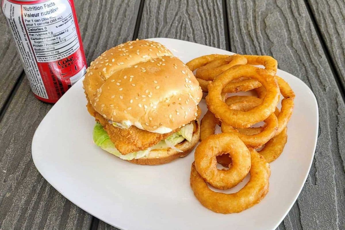 Fish Burger Combo