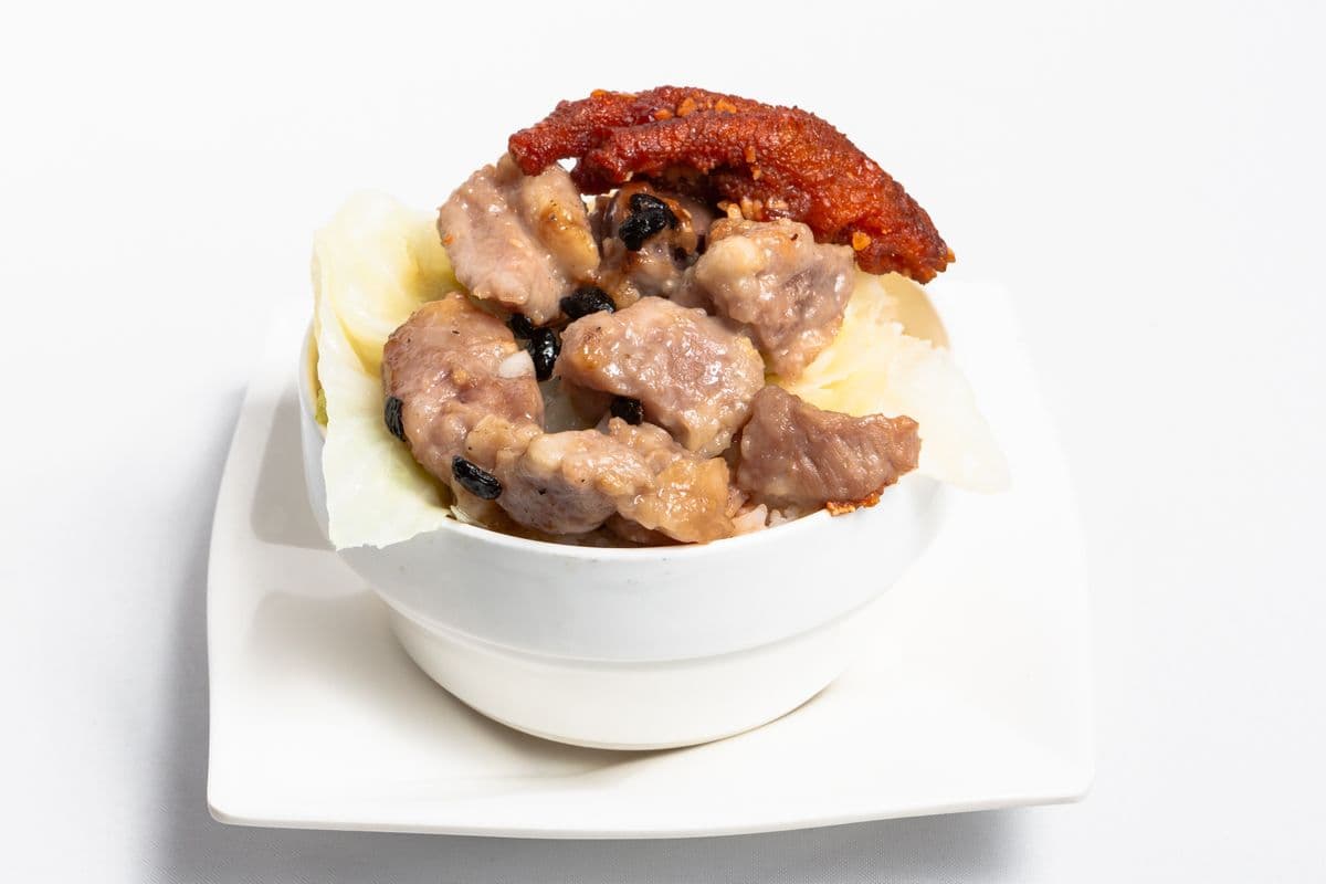 Steamed Rice with Chicken Feet and Spareribs