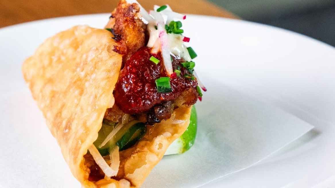 Spicy Pork Tacos (2 pieces)