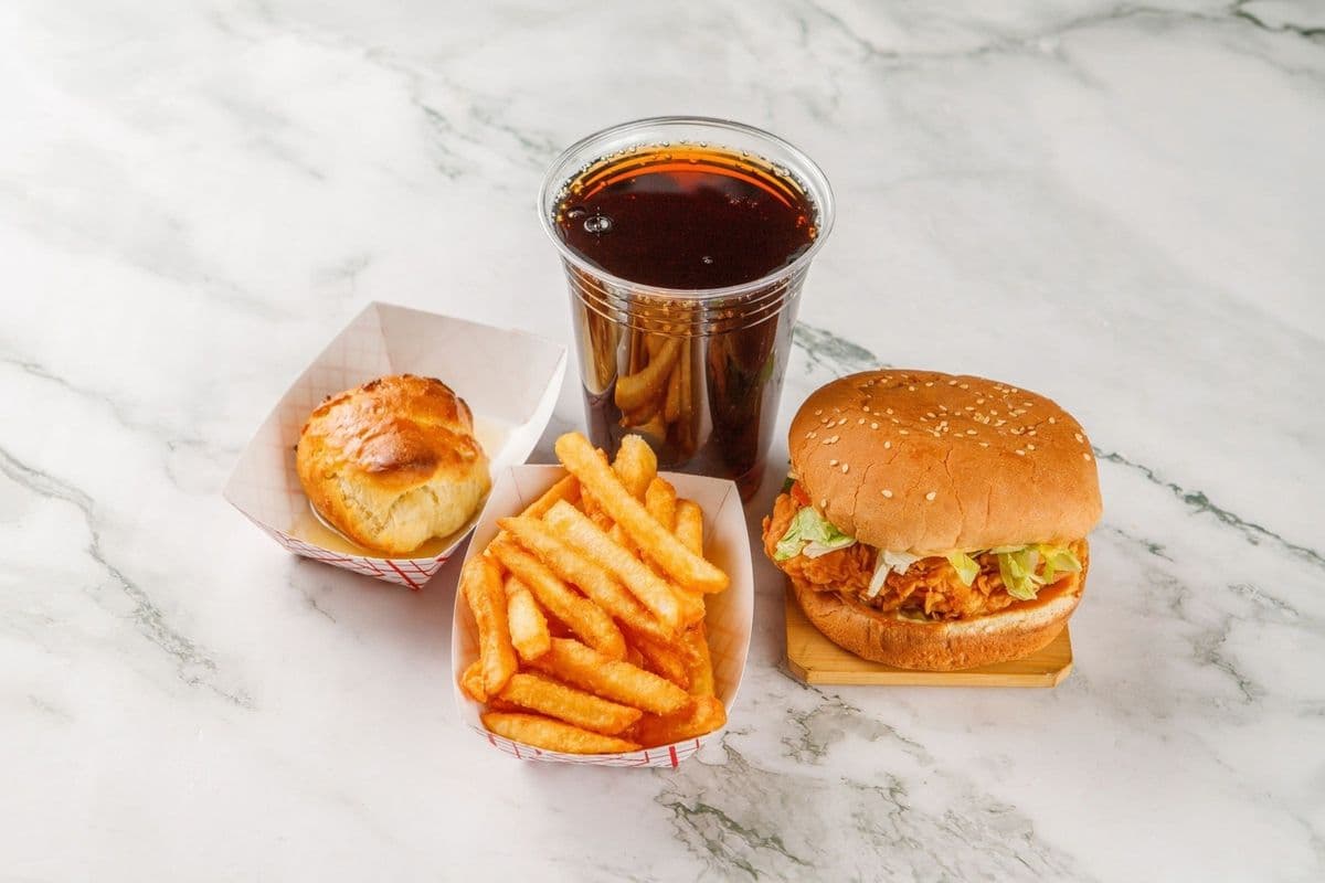 Kajun Chicken Sandwich Combo